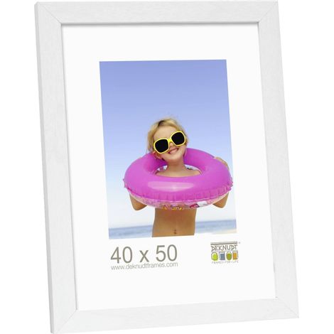 Deknudt S44CF1 Cornice foto bianca 40 x 50 cm elegante (1/2)