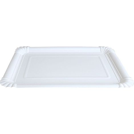Braun & Company By nature weiß Teller 16,5x23 cm Pappe 20er Pack Pappteller