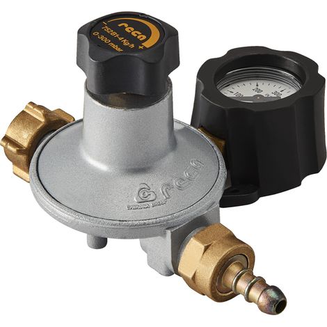 Détendeur basse pression réglable Propane 4kg/h - éc. bouteille/M20x150 - tétine - Favex