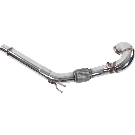 76 mm Edelstahl-Turbo-Downpipe-Auspuffrohr für Seat Leon Cupra 280 290 300, Leistungsersatzteil, Sportkatalysator, 3-Zoll-Fahrzeugmodifikation. (1/5)