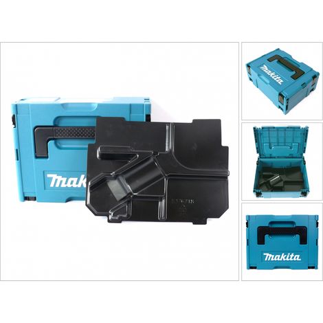 Makita MAKPAC 2 Systemkoffer - mit Einlage für BTM / DTM 40 / 50 / 51 (1/5)