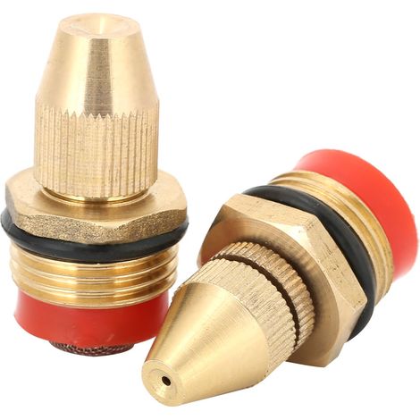 Lot de 2 buses Pulvérisateur Brumisateur Arrosage Micro Ajustable G1/2 DN15 Laiton Jardin Irrigation (1/5)