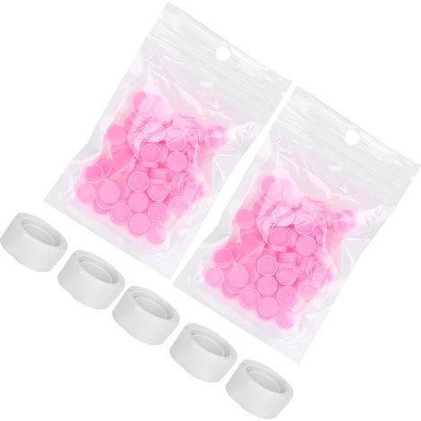 Support pour pigments de colle pour extensions de cils, grande quantité, pointe de colle. (1/5)