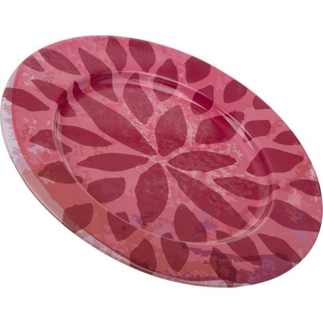 Plato de metal rosa d33x1,5 (1/4)