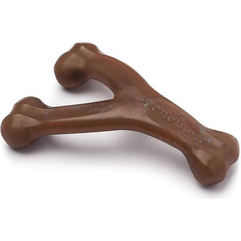 Jouet à mâcher résistant pour les maîtres de chiens agressifs, aux saveurs authentiques. (1/2)