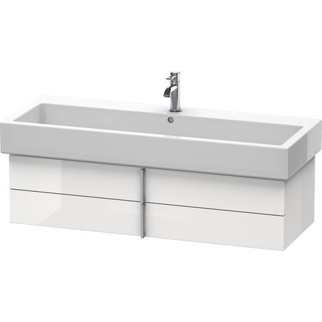 Mobile Vanity Duravit Vero Vanity 6208 a parete, con 2 cassetti, 1150mm, Colore (anteriore/corpo): Ciliegio del Ticino - VE620807373