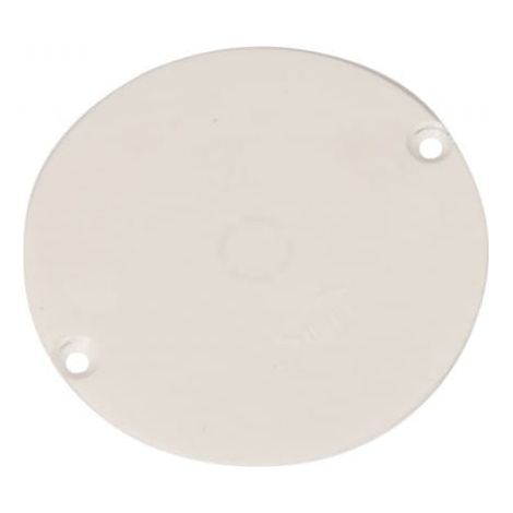 Coperchio per scatola di derivazione a filo muro, avvitato, 60 mm, bianco (per scatole PV60K e PV60D) PL60 37107006 /10 pezzi/