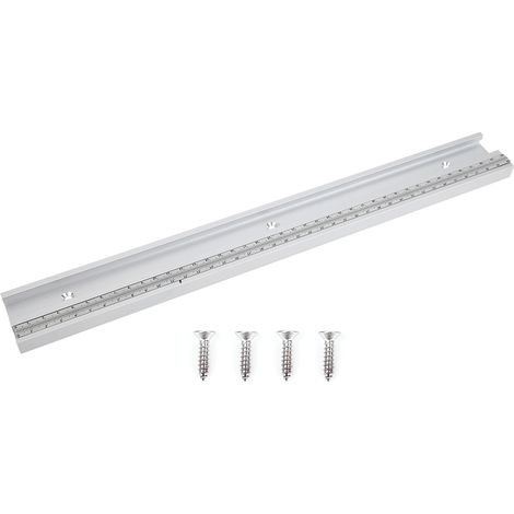 1Pcs Aluminum Alloy T Tracks With Scale Miter Woodworking Slider Woodworking Tools 400mm