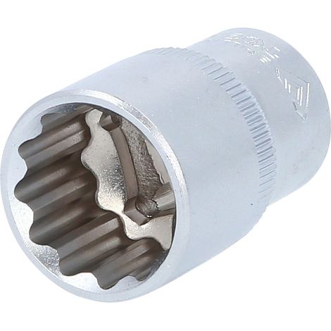 BRILLIANT TOOLS 1/2" Vaso de doce puntas 19 mm - BT022419 (1/4)