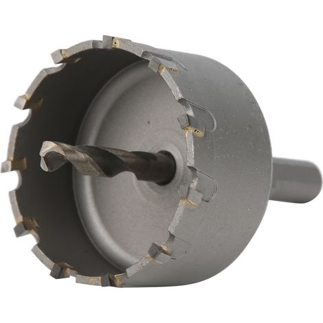 φ50-100mm alloy hole saw, TCT carbide hole reamer, special reamer for thick metal plates and aluminum alloys, φ90mm. (1/5)
