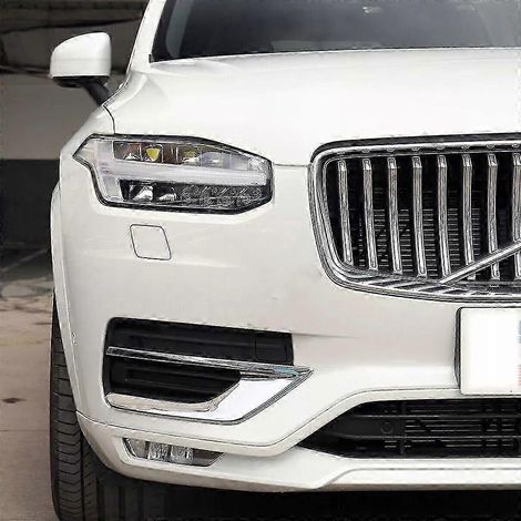 Frontstoßstangen-Scheinwerferwaschabdeckung für Volvo XC90 2016-2022, Teilenummern 39825447 und 39825430, Kristallweiß, rechte Seite. (1/5)