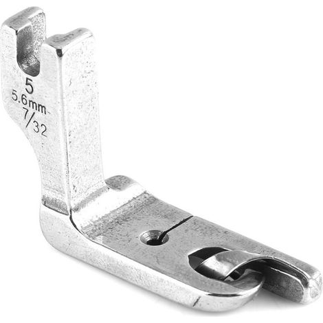 Pied-de-biche universel pour machine à coudre, aiguille simple, large base pour accessoires de machine à coudre industrielle (5,6 mm) (1/3)