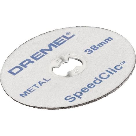 5 - Trennscheibe - EZ SpeedClic Zubehör - Metalltrennung - Hohe Drehzahl 35.000 U/min - Grau - 38 mm (1/5)