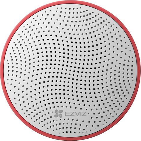 Sirène d'alarme connectée 90-105 dB – Alimentation batterie ou DC12V – Résistante intempéries IP54 – Intégration domotique EZVIZ
