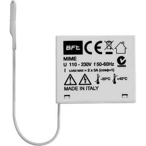 Bft kit mime acricevente bicanale da interno con mitto r400005 (1/2)