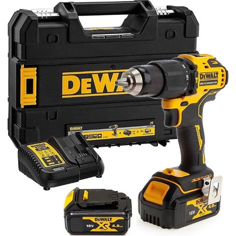 Dewalt DCD709M2T 18v Brushless Combi Drill - 2 x 4Ah Battery, Charger & TStak Case (1/3)
