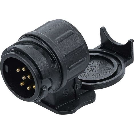 Adaptateur pour fiche de remorque 13 sur 7 pôles (1/4)