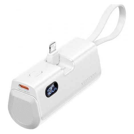 Powerbank 4.800mAh Vention FHRW0/ 22.5W/ Negra