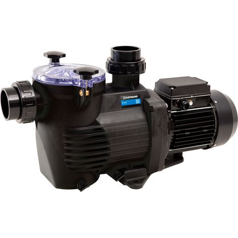 Bomba de piscina E-FLO 1,5 CV trifásica con prefiltro (1/2)