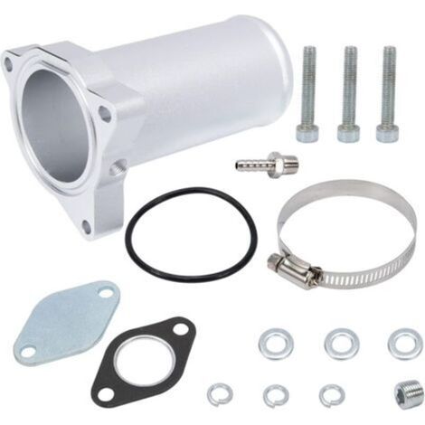 EGR Valve Kit, EGR Valve Hose for EGR Bypass 1.9 TDI 130/160 HP Diesel Silver (1/5)