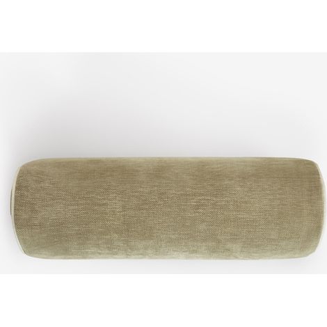 Coussin rouleau 20x60 cm en velours Lesoto SKLUM