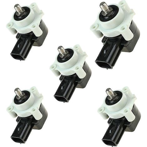 5Pcs 8651A064 avant Headlight Leveler Capteur pour Mitsubishi Pajero Montero 4 IV V8 V9 2006 – 2016 Body Height Capteur (1/5)