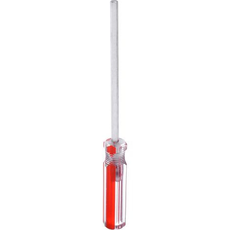 Tournevis Hexagonal Magnétique 125mm Tournevis Avec Manche Rouge (1/5)