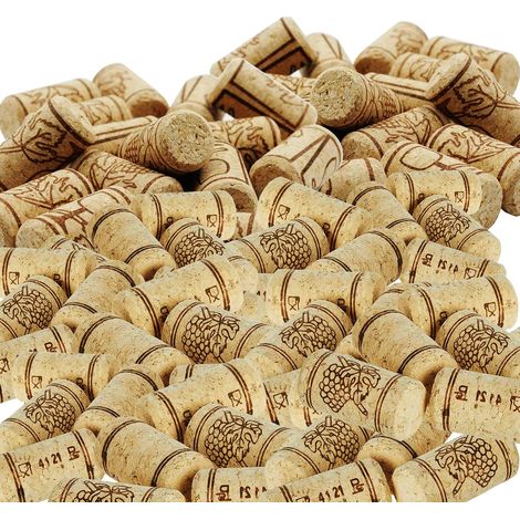 Bouchon à vin en liège brut, durable et flexible