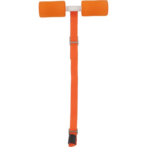 Appareil d'assistance réglable pour abdominaux, équipement de fitness résistant pour usage domestique, couleur orange. (1/5)