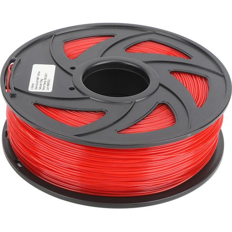 Filament PLA 1.75mm Rouge 1KG - Impression 3D Haute Précision et Qualité (1/5)