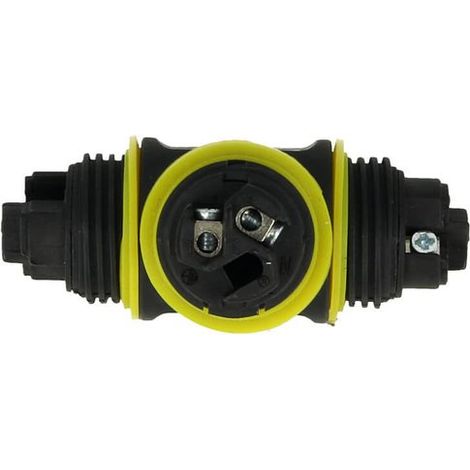 Connettore Manicotto di Collegamento IP68 Forma T Cavo Raccordo Impermeabile 3 Poli Max Sezione 1,5mmq