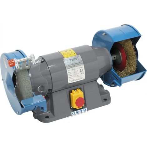 MOLA DA BANCO COMBINATA SMERIGLIATRICE 900 W FERVI 0554/400V, Alimentazione 400V