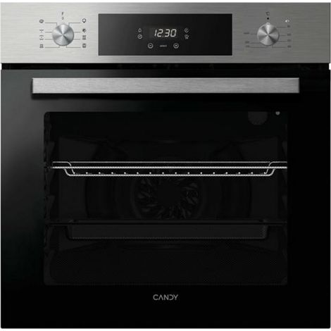 Four intégrable 70l 60cm pyrolyse inox/noir - Candy - FIDCPX696 (1/5)