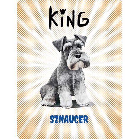 PIATTO KING SCHNAUZER - 20x28 cm