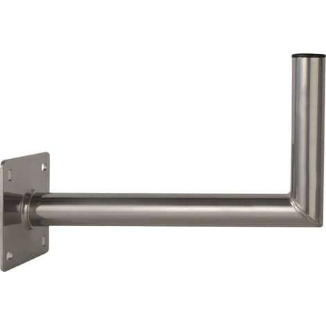 Support mural d'antenne satellite WWH45T – Écartement 45 cm – Pour paraboles jusqu'à 85 cm – Aluminium de qualité – Smart