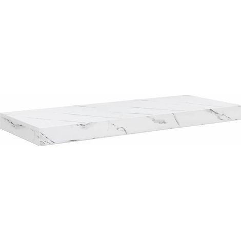 Estante de pared Mármol 60 x 23 x 4 cm Madera de ingeniería vidaXL