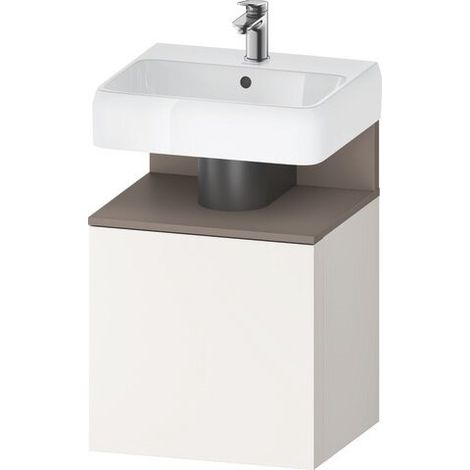 DURAVIT QA4077L43840000 QAT WTU WH angle 490x420x645 blanc satiné H
