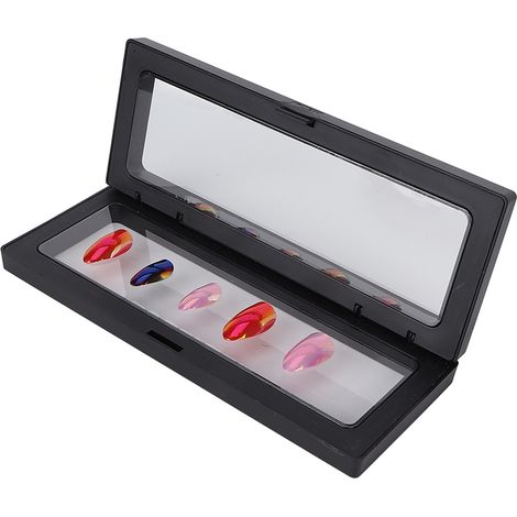 Boîte de rangement pour nail art professionnel, présentoir pour capsules d'ongles finies, organisateur pour bijoux et décorations. (1/5)