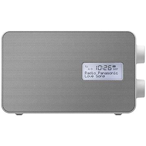 Panasonic RF-D30BTEG DAB+ Radio Portatile Digitale Grigio Bianco (1/5)