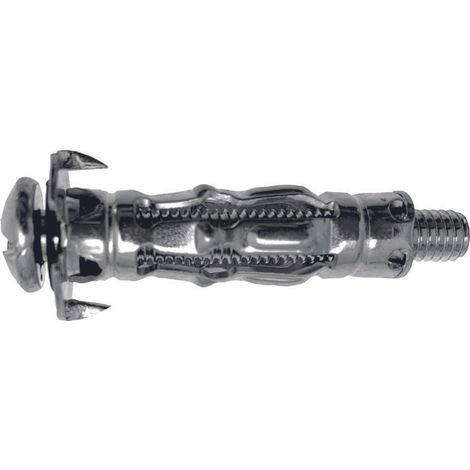 Boîte de 50 chevilles placo HM Ø6 x 65 mm S avec vis - Fischer