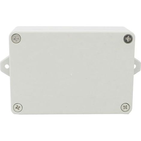 1 Boîtier étanche ABS Gris/Transparent Pour Projet Électronique, Alimentation, Amplificateur (1/5)