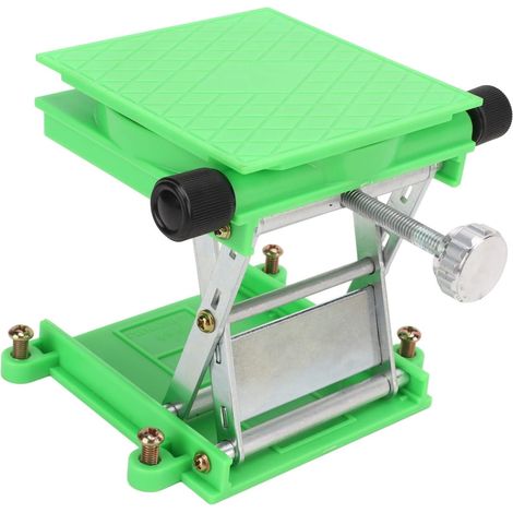 Mini Support de cric de Laboratoire, Plate-Forme de cric de Support de Laboratoire en Acier Inoxydable pour Voitures modèles 3,54 "x 3,54" (1/5)