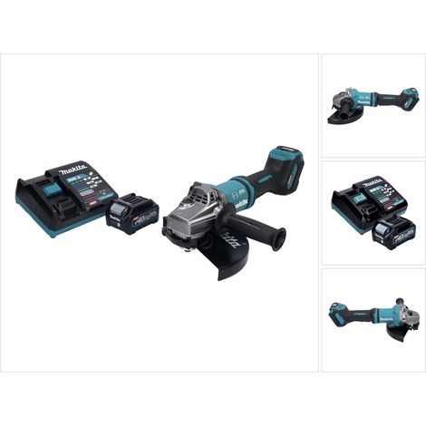 Amoladora angular a batería Makita GA 038 GD1 40 V máx. 230 mm sin escobillas XGT + 1 batería de 2,5 Ah + cargador (1/5)