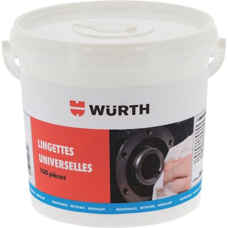 Paquete de 150 toallitas limpiadoras multiusos: limpian rápidamente herramientas, manos y superficies eliminan aceite, grasa, pegatinas y suciedad.