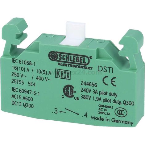 SCHLEGEL DSTI KONTAKTELEMENT 1 SCHLIESSER 10ST.