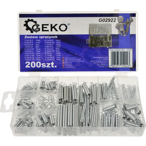SET MOLLE A CONTRAZIONE ED ESPANSIONE 200PZ GEKO G02922