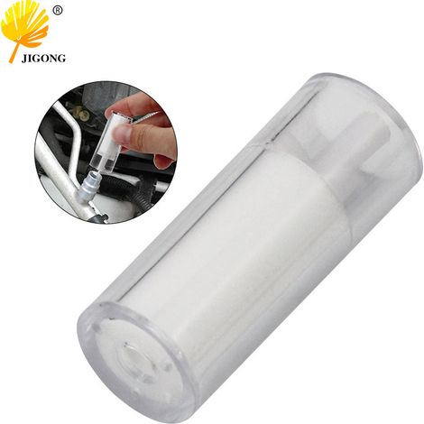 Coton de test pour le contrôle et l'inspection de l'huile de climatisation des systèmes de réfrigération R134a, réactif de test d'huile de réfrigérant pour climatisation automobile (1/5)