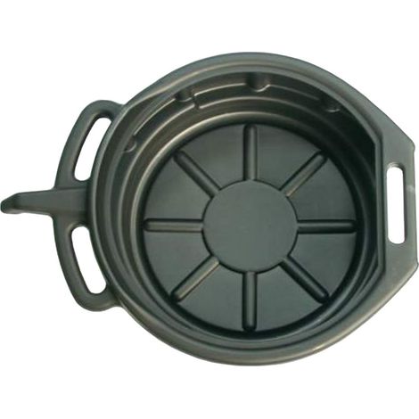 SW-Stahl 07375L Öl-Ablasswanne mit Ausgießer, 16 L