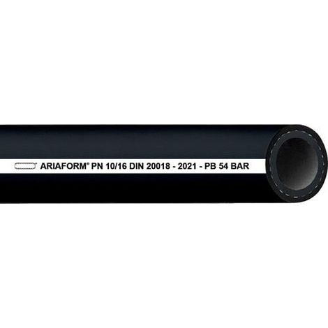 Tuyau air comprimé/eau ARIAFORM®/DIN ID 10mm AD 19,0mm L.40m Noir TEGUMA