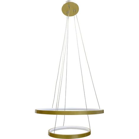 Candellux LUNE lampada sospesa LED 40W ottone Ø50cm